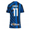 Inter Milan Joaquin Correa #11 Hjemmedrakt Kvinner 2024-25 Kortermet